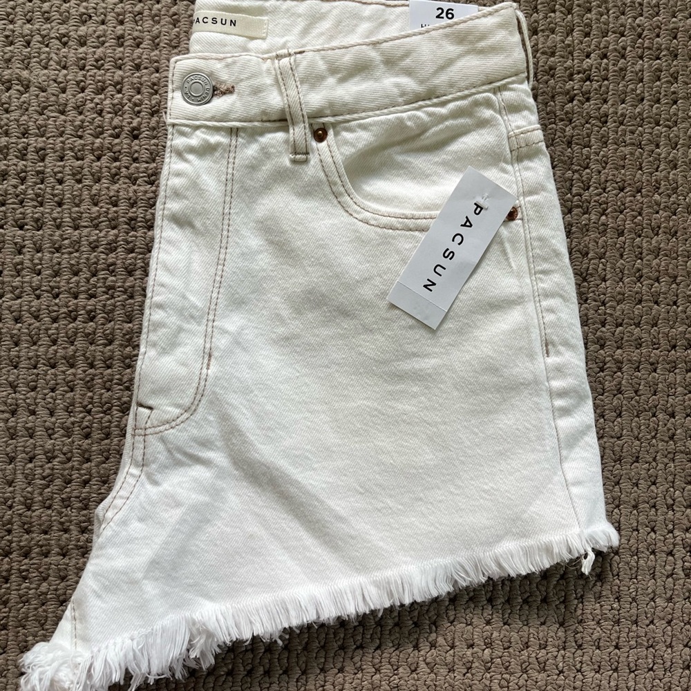 NWT PacSun High Rise Festival Shorts